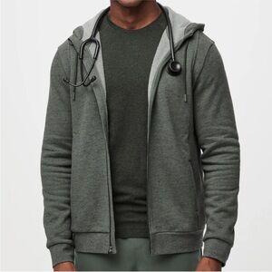 Figs Men's Bonsai Zip-Up Sweater